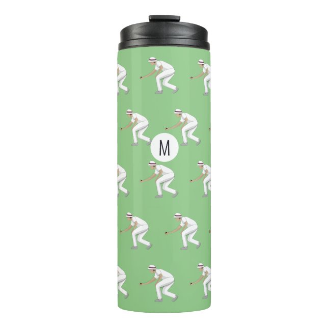 Lawn Bowls Thermosbecher (Vorderseite)