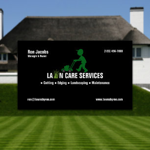 Lawn Care Company Visitenkarte