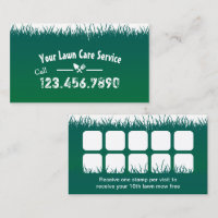 Lawn Care & Landscaping Berufliche Loyalty Punch