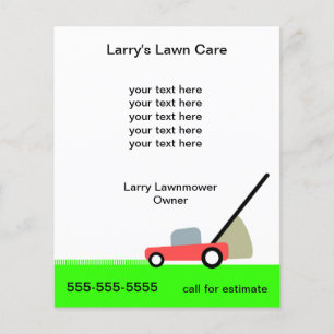 Lawn Care Services Flyer