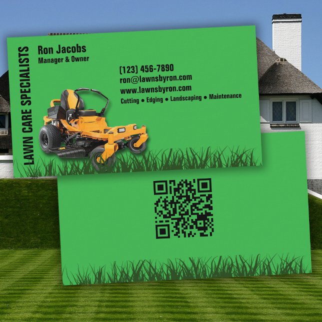 Lawn Care Specialist Visitenkarte (Von Creator hochgeladen)