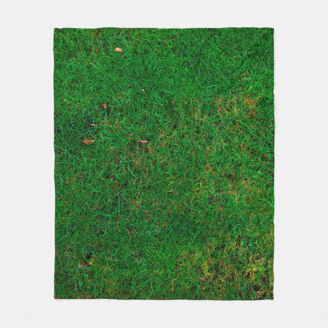 Lawn grass meadow texture yard fleecedecke (Vorderseite)