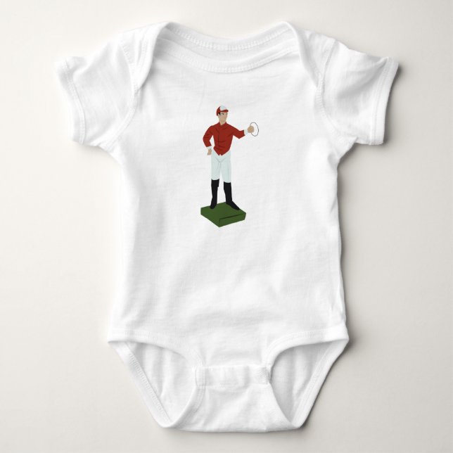 Lawn Jockey Baby Strampler (Vorderseite)