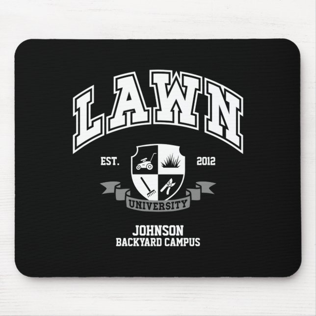 Lawn Mowing Funny Yard Work For Dad Grandpa _1  Mousepad (Vorne)