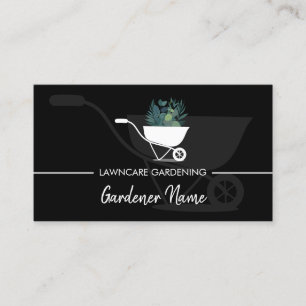 Lawn Mowing Landscape Gardening Visitenkarte