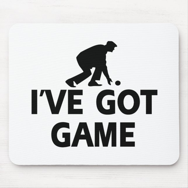 LAWNBOWL.png Mousepad (Vorne)