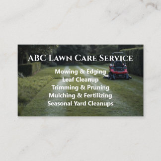Lawnpro Premium Service Visitenkarte