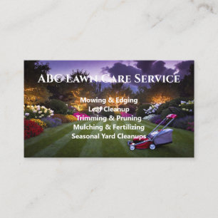 Lawnpro Premium Service Visitenkarte