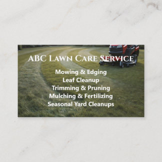 Lawnpro Premium Service Visitenkarte