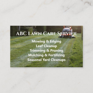 Lawnpro Premium Service Visitenkarte