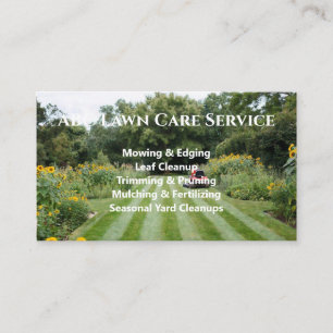 Lawnpro Premium-Service Visitenkarte