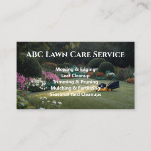Lawnpro Premium Service Visitenkarte