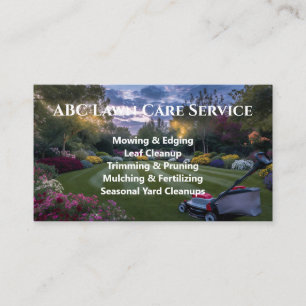 Lawnpro Premium Service Visitenkarte