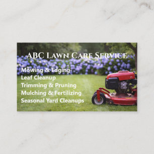 Lawnpro Premium Service Visitenkarte