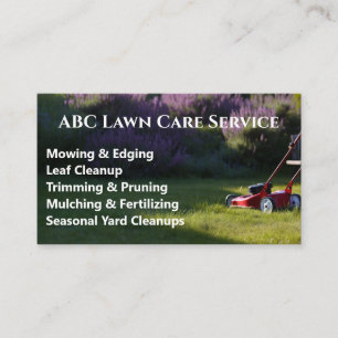 Lawnpro Premium Service Visitenkarte