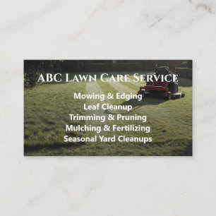 Lawnpro Premium Service Visitenkarte