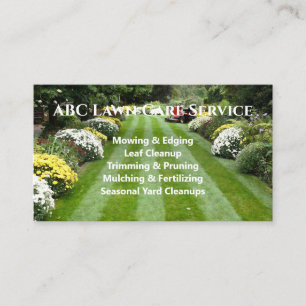 Lawnpro Premium Service Visitenkarte