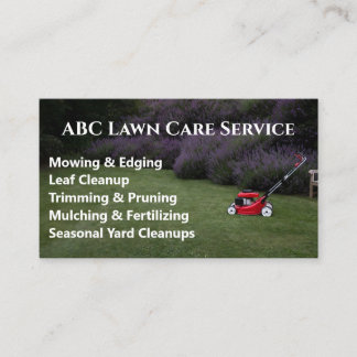 Lawnpro Premium Service Visitenkarte