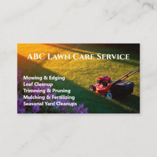 Lawnpro Premium Service Visitenkarte