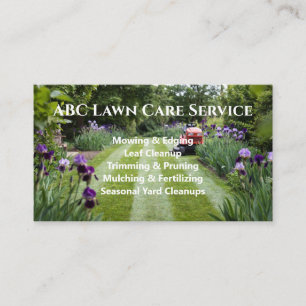 Lawnpro Premium-Service Visitenkarte