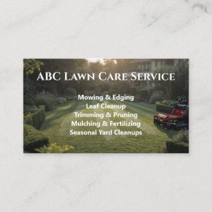 Lawnpro Premium Service Visitenkarte