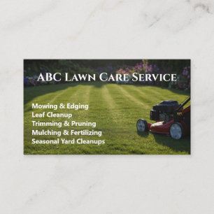 Lawnpro Premium Service Visitenkarte