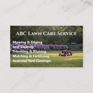 Lawnpro Premium Service Visitenkarte