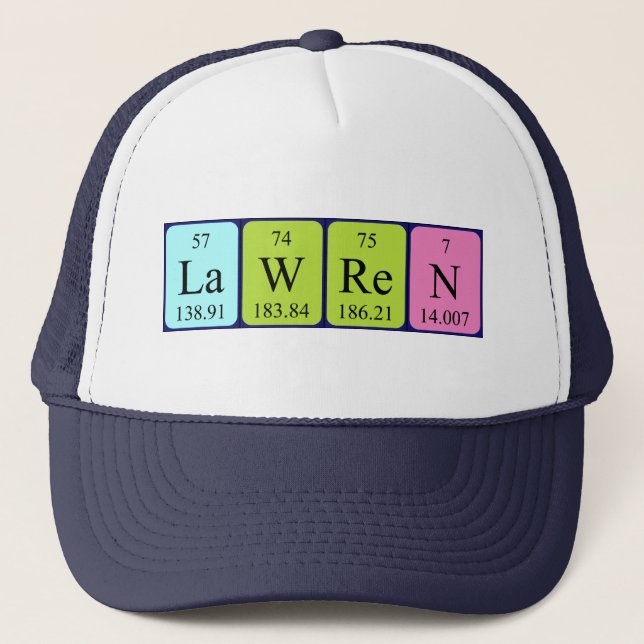 Lawren Periodenname Truckerkappe (Vorderseite)