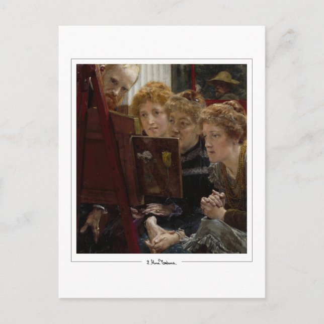 Lawrence Alma-Tadema #125 - Carte postale Art (Devant)