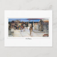 Lawrence Alma-Tadema #137 - Fine Art Postcard