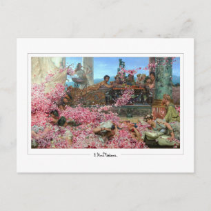 Lawrence Alma-Tadema #162 - Carte postale d'art fi