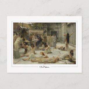 Lawrence Alma-Tadema #170 - Carte postale d'art fi