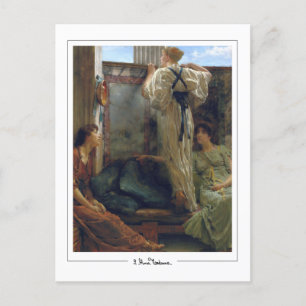 Lawrence Alma-Tadema #1 - Fine Art Postcard Postkarte