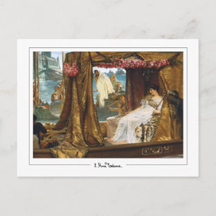 Lawrence Alma-Tadema #8 - Carte postale d'art fin