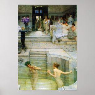 Lawrence Alma-Tadema - eine Lieblingstradition Poster