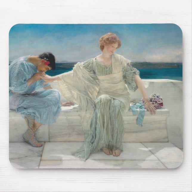 Lawrence Alma-Tadema - Frag Mousepad (Vorne)