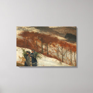 Lawrence Alma-Tadema - Landschaft im Wienerwald Leinwanddruck