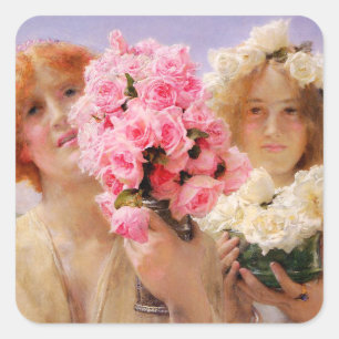 Lawrence Alma Tadema Sommer Stickers