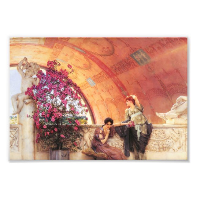 Lawrence Alma Tadema Unbewusste Rivalen Fotodruck (Vorne)