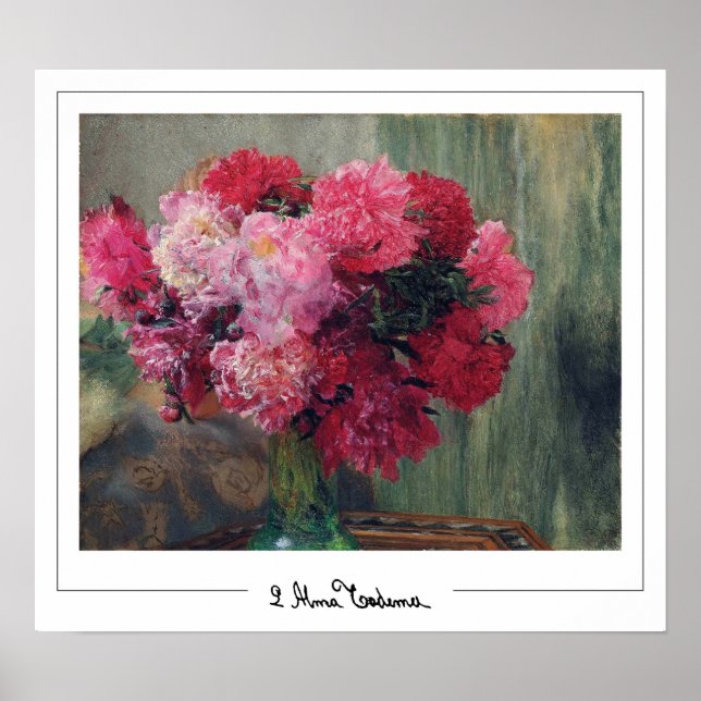 Lawrence Alma-Tadema Zedign Art Poster #11 (Vorne)