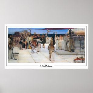 Lawrence Alma-Tadema Zedign Art Poster #137