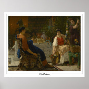 Lawrence Alma-Tadema Zedign Art Poster #207