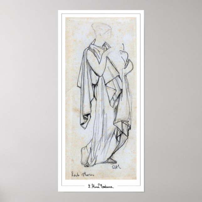 Lawrence Alma-Tadema Zedign Art Poster #245 (Vorne)