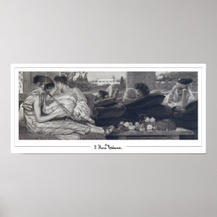 Lawrence Alma-Tadema Zedign Art Poster #331