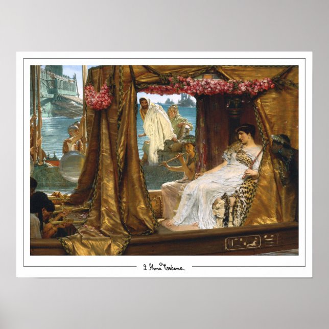 Lawrence Alma-Tadema Zedign Art Poster #8 (Vorne)