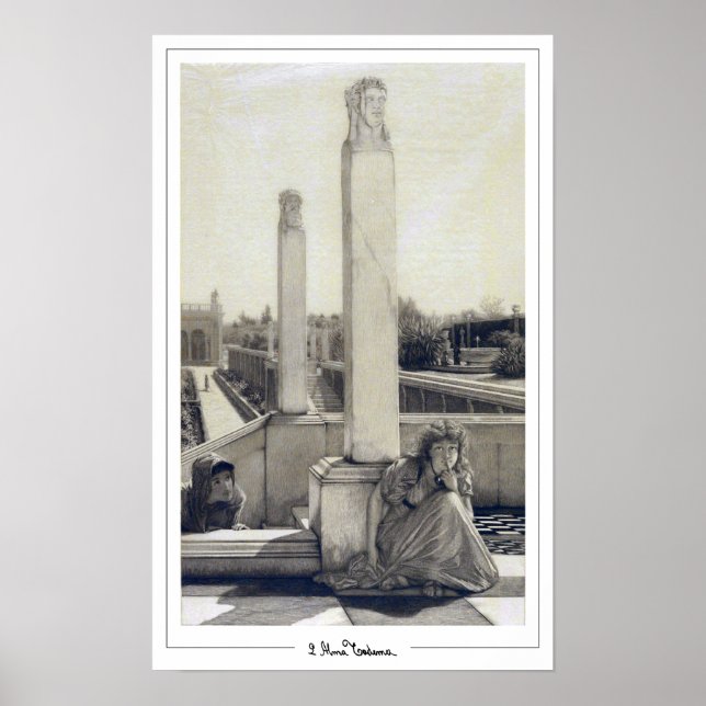 Lawrence Alma-Tadema Zedign Poster d'art #317 (Devant)