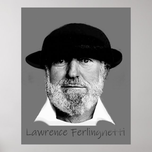 Lawrence Ferlinghetti Poster (Vorne)