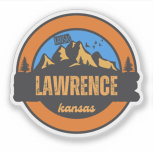 Lawrence, Kansas Aufkleber