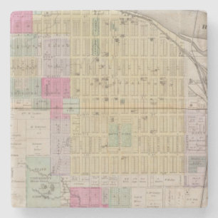 Lawrence, Kansas Steinuntersetzer