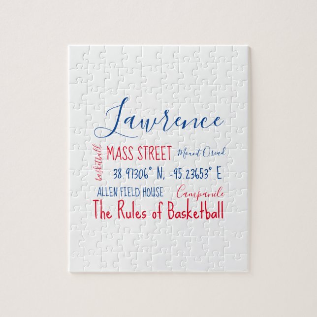 Lawrence Kansas Subway Art (Vertikal)